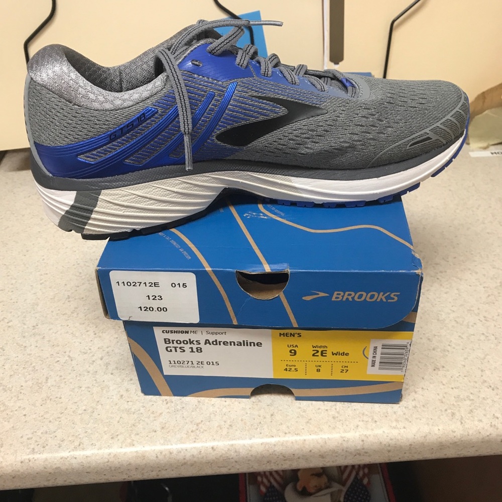 Brooks Running Sneakers-Adrenaline GTS 18 Size 9W